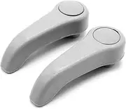 1/2 Sets Lever Pull Handle Outdoor Parts Personal Car, for Seat Adjust Replacement Accessories, for Renault, Clio Mk2 Twingo Seat Adjuster Lever(2pc-Grey)