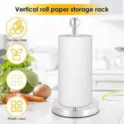 Countertop Paper Towel Holder Stainless Steel Paper Towel Stand Nonslip☏