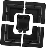 [CRILSTYLEO] 1 Set Rv Solar Panel Mounting Bracket Kit No Drill Installation Durable Solar Module Panel Stand for Trailers Caravans and Flat Roofs