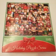 "New" 500 Piece Majestic SPRINGBOK Jigsaw Puzzle NUTCRACKER COLLECTION Holiday