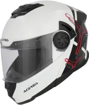 Acerbis Rider Graphic Helmet, black-white, Size L for Men Black White