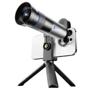 IPRee 28X Monocular Telescope Telephoto Lens 450mm Focus Length Multi-layer Coating with Tripod Stand Lens Adapter & Pho