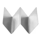 Taco Holder Stand Stainless Steel Rack Tray for Oven Baking Holds 2 Tortillas