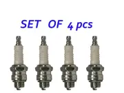 4 NEW Spark Plugs 1941-1971 Willys 134 ci Jeep MB GPW CJ-2A CJ-3A CJ-3B CJ-5 M38 (for: Jeep)