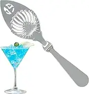 Nuyhadds Absinthe Spoon | Drinking Filter Spoon with Hollow Design | Cocktail Bar Glass Cup Drinking Filter, Stainless Steel Slotted Serving Spoons, for Kitchen Restaurant