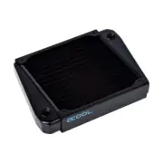 Alphacool NexXxos ST30 Full Copper X-Flow Radiator, 140mm, Single Fan, Black