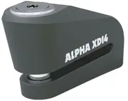 Oxford Alpha XD14 Stainless Disc Lock (14mm Pin), black for Men