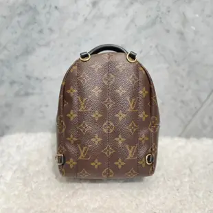 【翰貝格名牌館】二手真品 LV PALM SPRINGS MINI 原花 迷你 三用 後背包 M41562