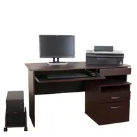 在飛比找momo購物網優惠-【DFhouse】梅克爾電腦辦公桌+主機架+活動櫃(2色)
