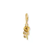 Buy Rose charm Pendant gold by Thomas Sabo online - THOMAS SABO Australia