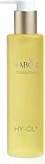 [BABOR] Hy-Oil Cleanser for All Skin Types, Care Oil for Daily Facial Cleansing, Makeup Remover, Vegan Formula with Vitamin E, 1 x 200 ml