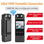 1080P Audio Video Night Camera WIFI Camcorder Mini Police Body Camera Recorder