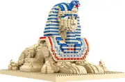 Promotional sales Micro Mini Blocks Pharaohs Sphinx Famous Landmark Model Set,(2732Pieces) -Building and Architecture Toys Gifts for Kid and Adult