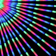 wellent 200 PCS LED Foam Glow Sticks Bulk, Glow in the Dark Party Supplies wi...