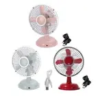 5.7 Oscillating Table Fan 2 Speed USB/AA Battery Power Desk Fan for Children