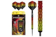 WINMAU Firestorm Flame Mill Grip 90% Tungsten Darts