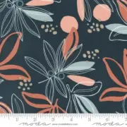 Quilting Patchwork Sewing Fabric Moda Melrose Palm Nightlife 50x55cm FQ