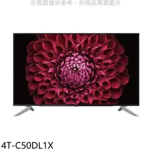 SHARP夏普 SHARP夏普【4T-C50DL1X】50吋4K聯網電視 回函贈