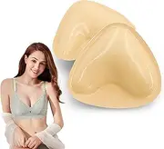 [Esshogo] Push Up Pads, 1 Pair Push Up Pads, Push Up Pads Self-Adhesive, Strapless Bra Nipple Cover, Adhesive Push Up Pads, Bra Pads Self-Adhesive, 2-in-1 Push Pads Adhesive Bra, Sweat-Resistant,