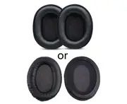 Leather Soft Sponge Ear Pads Cushion for Razer Barracuda X Headphone Comfortable Earpads Ear Cushion - Black