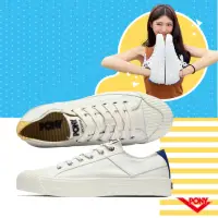 在飛比找momo購物網優惠-【PONY】SHOOTER帆布鞋 餅乾鞋頭 青春小白鞋 低筒