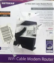 NETGEAR AC1600 WiFi 802.11ac Dual Band Gigabit Cable Modem Router Combo C6250
