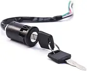 Ignition Key Switches for Suzuki Dirt Bike Universal 12V Motorcycle Ignition Switch Key Quad Motorcycle Keys Starters MTB Cylinder Ignition Switch Ignition Barrel Key Switch