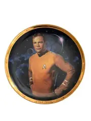 Star Trek Hamilton Kirk 25th Anniversary Plate