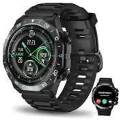 Smart Watch for Men Women(Answer/Make Call), 2025 New Fitness Tracker Black