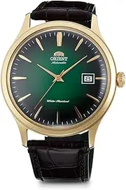 [ORIENT] Bambino SAC08002F0 Men's Automatic Watch, Mechanical, Automatic, Men's, Green, Dial Color - Green, 1個, watch