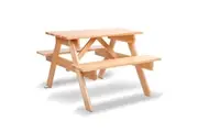 Kids Outdoor Table and Chairs Picnic Bench Set Children Wooden