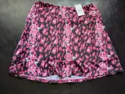 NWT WOMEN'S GOFLTINI ALIBI SKORT, SIZE: M, COLOR: PINK/BLACK/WHITE (J542)