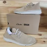 CLARKS ORIGIN Limited TAUPE SUEDE (Super RARE Find) 56392 Men's