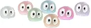 LALOCAPEYO 42 Pcs Soot Sprite Car Rearview Mirror Cute Anime Automotive Decoration for Auto Rearview Mirror & Dashboard Fun Accessories Ornament for Office Table Bike and Other Places (Mixed color)