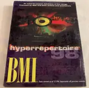 BMI Hyperrepertoire 98 (DVD, 1998) Sealed Song Database Slidepak Writers Rare