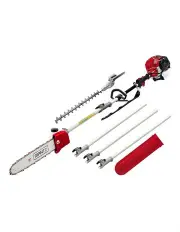 [Giantz] 65CC Petrol Pole Chainsaw Hedge Trimmer in Red