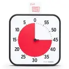 12 Inch Visual Timer 60 Minute Kids Desk Countdown Clock with Dry Erase Activity