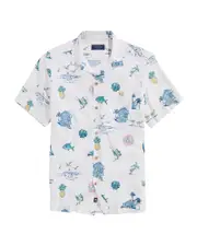 Vineyard Vines Gasparilla Icons Camp Shirt