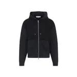 [Our Legacy] Our Legacy-Pigment Black Organic Cotton Rascal Hoodie-Uomo 48 IT