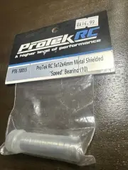 ProTek RC 5x12x4mm Metal Shielded "Speed" Bearing (10) [PTK-10055]