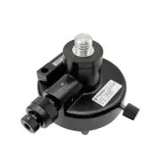 Black Trimble Three-Jaw Tribrach Adapter With Optical Plummet 5/8 Mount FOR GPS