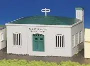 Bachmann HO Police Station Kit BAC45145