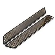 Smoked Saddlebag Guard Reflector For Harley Latch Covers 2014-2022 Touring Street Glide Road King