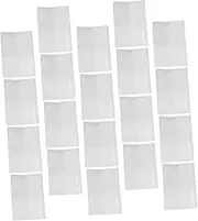 COMNESTBI 20pcs Book Covers Waterproof Protective Sleeves for Textbooks Notebooks Books Sturdy Plastic for Students Teachers