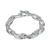Veile Studios Ten Thousand Words Grape To Bracelet Simple Geometry Silver Clasp Bracelets