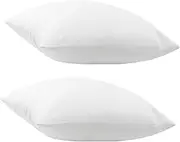 PRETYZOOM Pillow Lining Inserts 2pcs Square Pillow Filler for Throw Stuffer Couch Filler Soft Fluffy Decorative Cushion