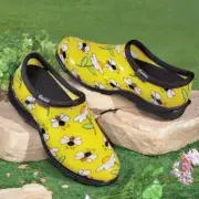 Bumble Bee Print Women's Sloggers Clogs Waterproof Garden Shoes