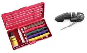 Lansky Professional Sharpening System - 5 Stone - LKCPR + Lansky Sharpening Kit PS-MED01 Bundle
