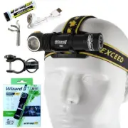 Armytek Wizard Pro XHP50 (Warm) USB Magnet Rechargeable Headlamp -2150 Lumens w/