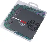 Sram Unisex - Adult PCXX1 Eagle Bicycle Chain, Rainbow, One Size